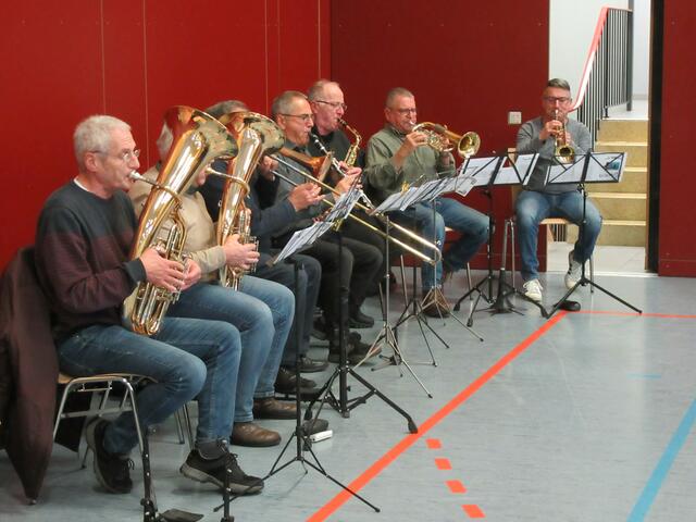 Die Dorfmusikanten in Aktion | Foto: Friedrich Frank