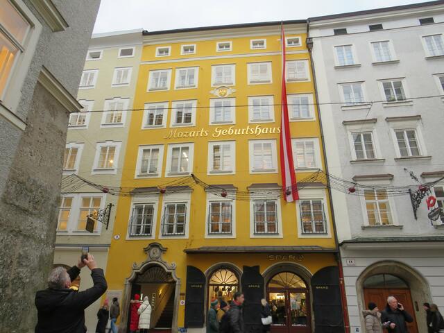 Mozarts Geburtshaus in Salzburg | Foto: Nina Reuling