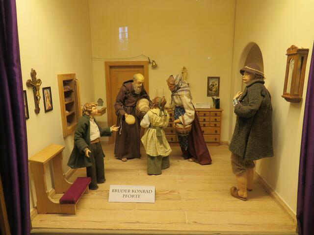 Darstellung der Bruder-Konrad-Pforte in Altötting (ausgestellt in der St. Anna-Basilika) | Foto: Nina Reuling