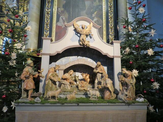 Krippenausstellung in der St. Anna-Basilika in Altötting | Foto: Nina Reuling