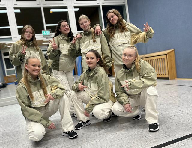 Die Nachwuchsgruppe "X-Ception", amtierende Vize-Weltmeister 2023/24 und Deutsche Meister 2023/24. | Foto: privat