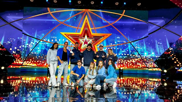 "Next Level" auf der Showbühne von "Got Talent España" in Madrid beim Halbfinale im November 2023. | Foto: privat