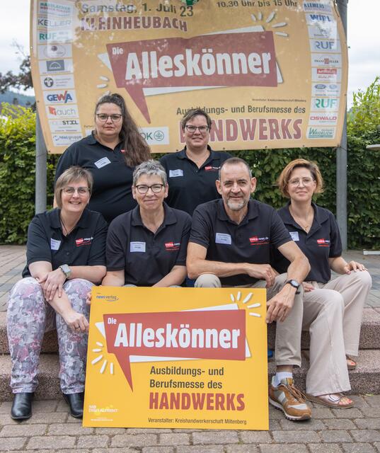 Das Team des News Verlags aus Miltenberg war ebenfalls mit einem Stand vertreten. Auch 2024 ist man wieder der offizielle Werbepartner der Kreishandwerkerschaft.