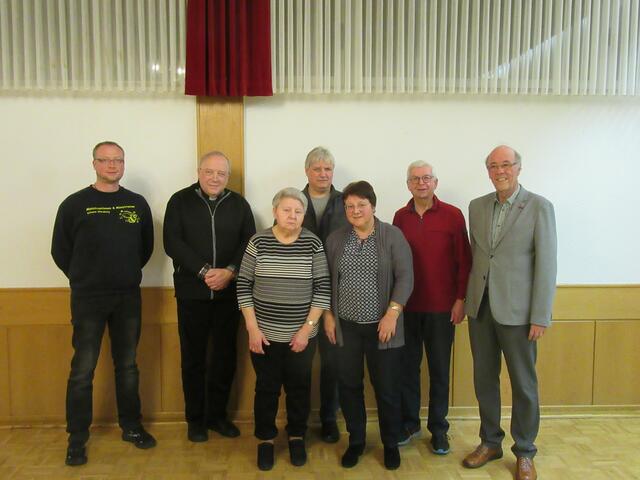 Ehrungen für langjährige Mitarbeit | Foto: Friedrich Frank