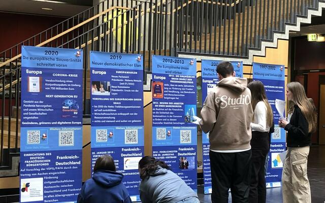 Ausstellung "60 Jahre Élysée-Vertrag" | Foto: Susanne Wolf