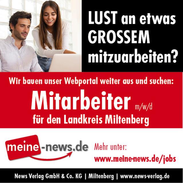 Info unter: https://meine-news.jobs/jobs-vacancies/mitarbeiter-landkreis-neckar-odenwald-m-w-d/ | Foto: News Redaktion