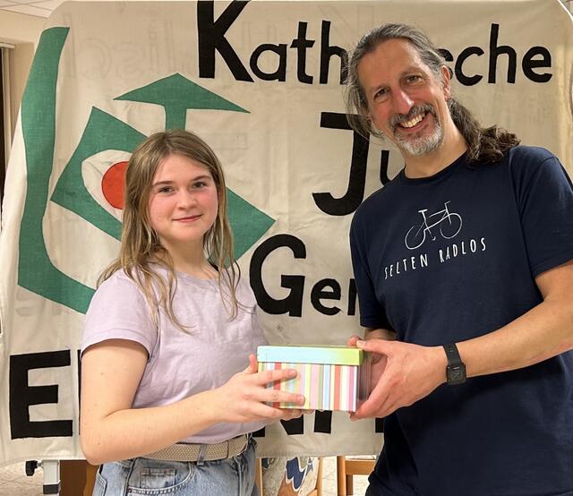 Antonia Schmalholz übernahm die Kasse von Thomas Becker