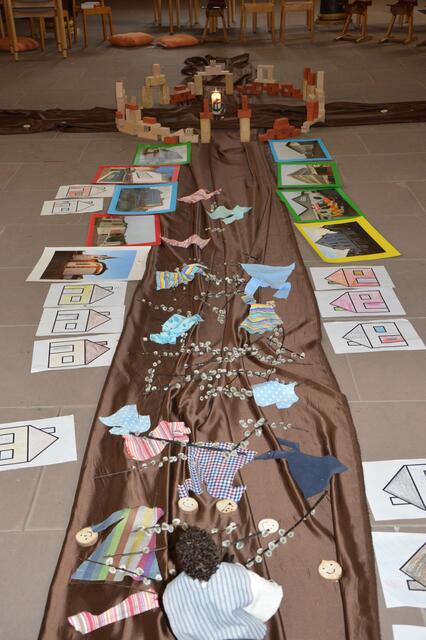 Palmsonntag - der Weg Jesu nach Jerusalem und zu uns | Foto: Kinderkirchenteam Sulzbach