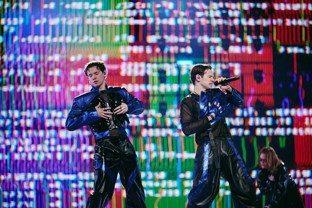 Marcus und Martinus treten mit "Unforgettable" für Schweden an. | Foto: ARD