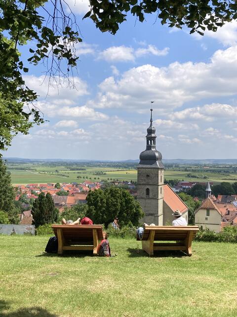 Vom Kapellenberg hat man eine wunderbare Aussicht
