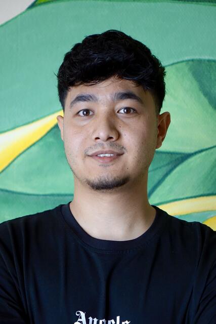 Begeisterung für deutsche National-Elf.

Mohammad Bilal Husseini aus Wörth am Main (21 Jahre), Berufsschüler in Miltenberg:
