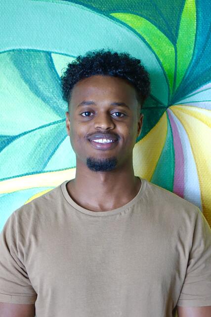 Public Viewing in der Kreisstadt zieht magnetisch an.

Mohamed Jamac Nasiv (19 Jahre alt) aus Miltenberg, Berufsschüler: