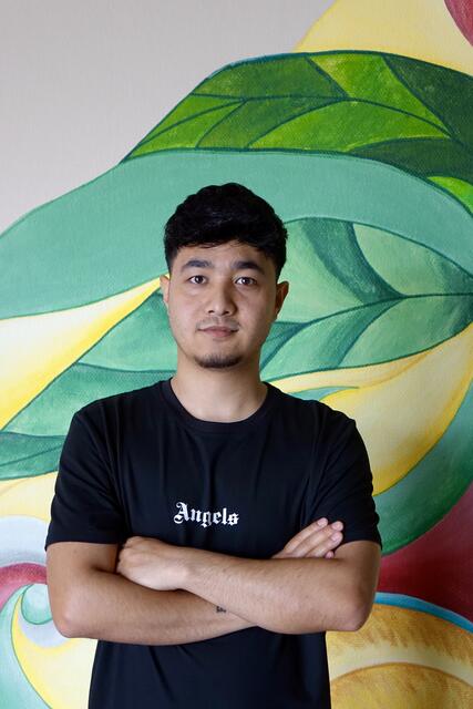 Begeisterung für deutsche National-Elf.

Mohammad Bilal Husseini aus Wörth am Main (21 Jahre), Berufsschüler in Miltenberg:
