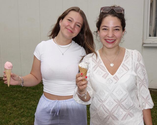 Hier an der PTiD macht nicht nur das Eisessen Spaß, sondern auch die Schule!