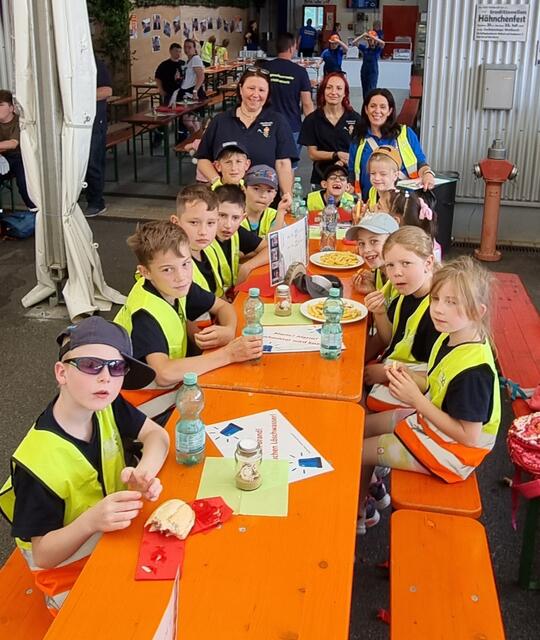 „Löschfrösche“ der Kinderfeuerwehr Weilbach  | Foto: privat