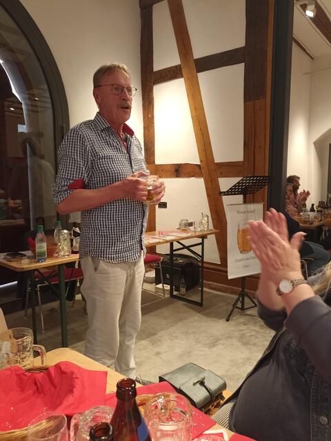 Jürgen Bergert - Biervorstellung | Foto: EÖB Kleinheubach