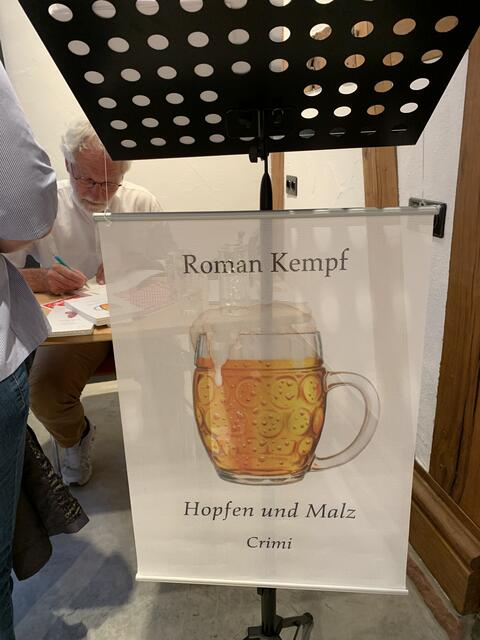 Autorenlesung mit Roman Kempf - Hopfen und Malz | Foto: EÖB Kleinheubach