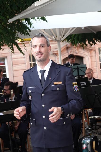 Wieder ein voller Erfolg war das Miltenberger Marktplatz-Konzert, diesmal unter der neuen Leitung von Florian Weber. Foto Roland Schönmüller