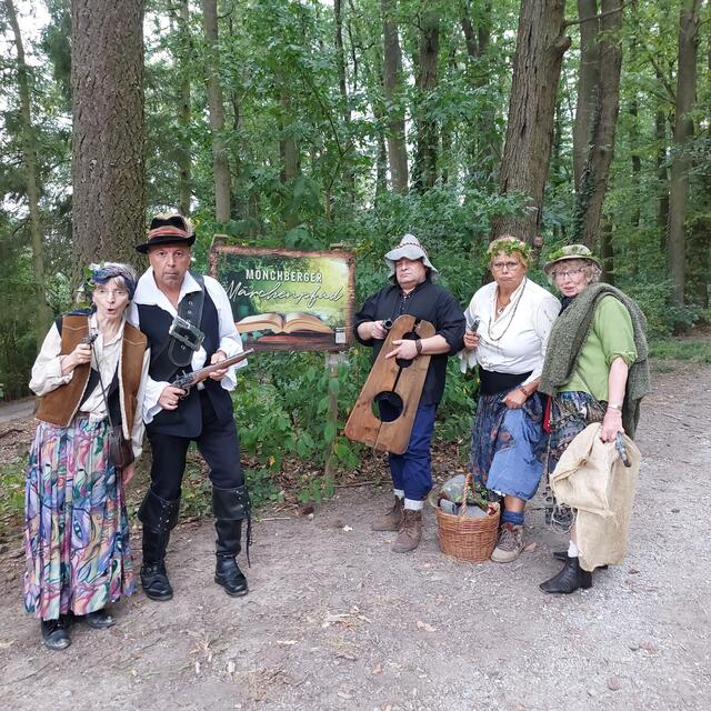 Die Spessarträuber planen eine Untat am Märchenpfad! | Foto: W.i.M. eV/privat