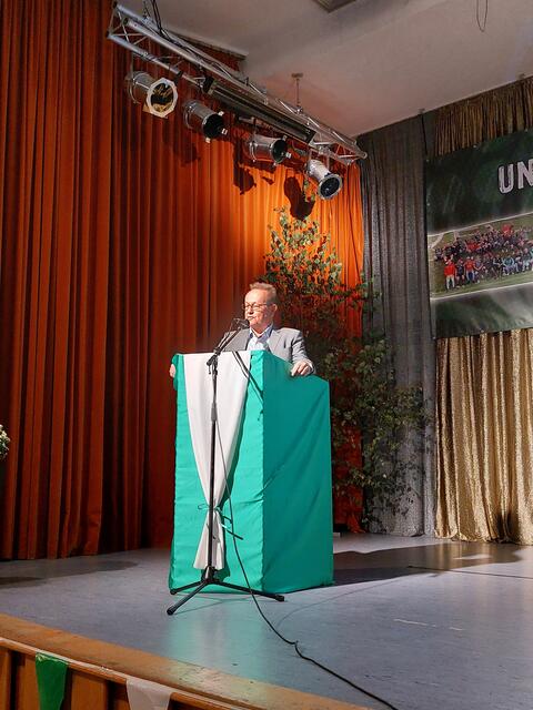 Vorstandsprecher Martin Roob bei der Begrüßungsrede | Foto: Daniela Roob