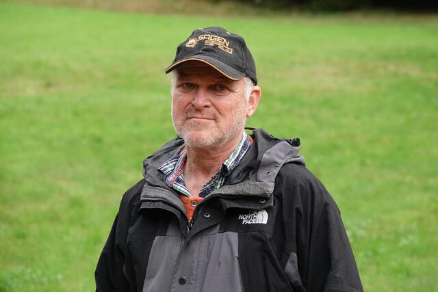 Der derzeit amtierenden Achtherrn-Holz-Gesellschaft-„Borchert“ („Borchemaster“) Wolfgang Lutz.