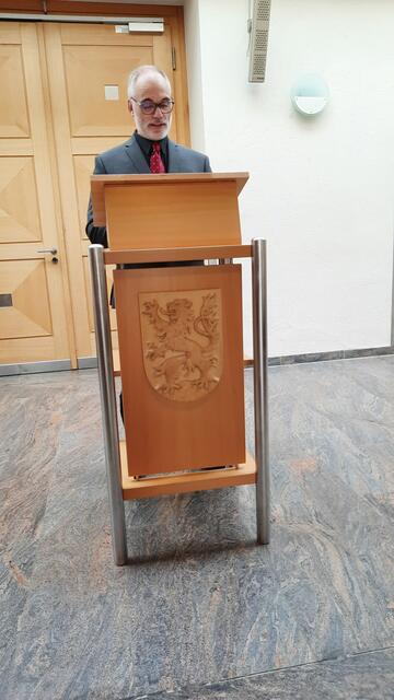 Vorsitzender des Sängerkreises Miltenberg Andreas Köster.
