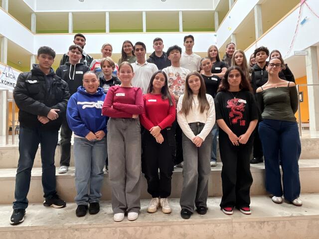 Zum Abschluss gab es noch ein Gruppenfoto und das Versprechen sich dieses Schuljahr zu einem weiteren Aussprachetag zu treffen.