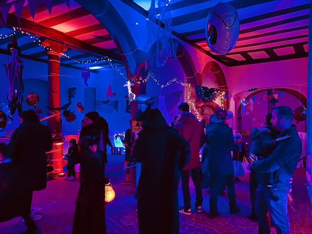 Es war immer gut was los im Gruselrathäuschen!