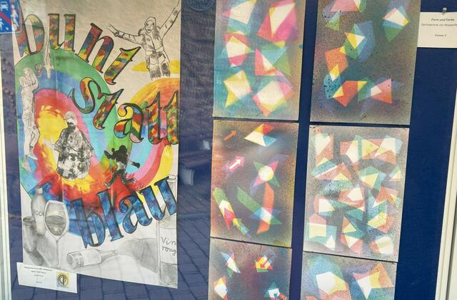 bunt statt blau... | Foto: Brigitte Hartung-Bretz