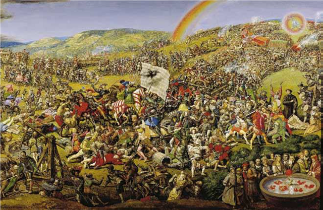 Foto: Quelle: Panoramagemälde Werner Tübke „Frühbürgerliche Revolution in Deutschland“ (1983-1987) im Panorama Museum Bad Frankenhausen (Thüringen)