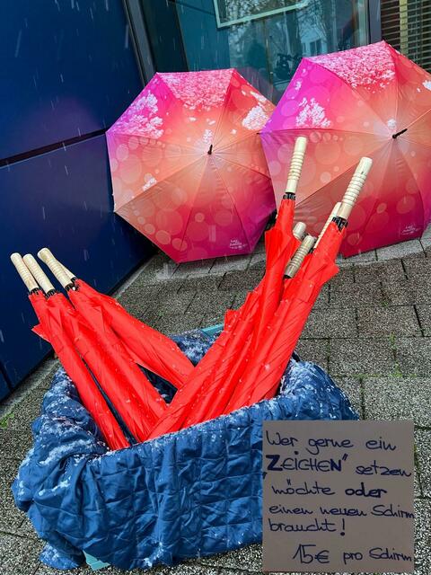 Unsere Aktionsfarbe ist orange | Foto: Petra Münzel