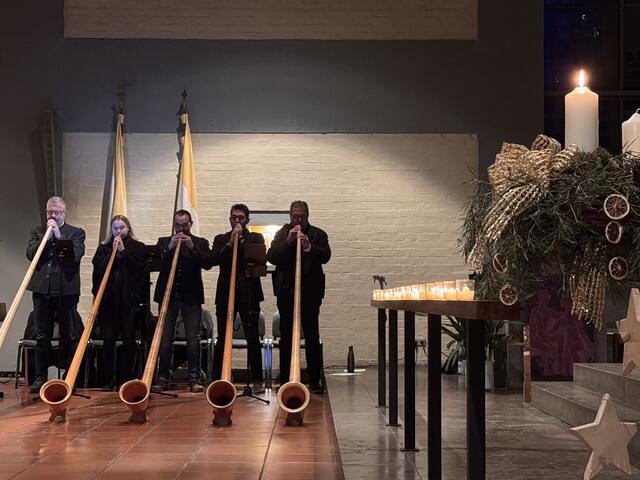 Die Alphornbläser | Foto: Ruth Zieres