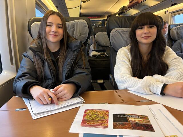 Vorbereitungen im ICE | Foto: Brigitte Hartung-Bretz