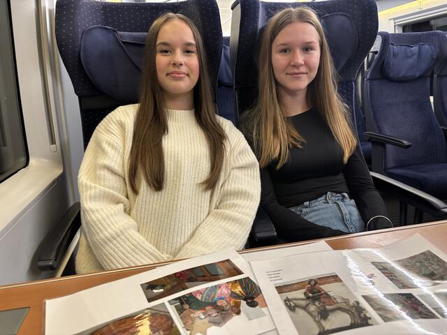 Vorbereitungen im ICE | Foto: Brigitte Hartung-Bretz