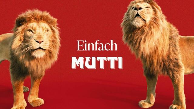 Ikonische Mutti-Löwen feiern ihr animiertes Debüt.  | Foto: © Mutti S.p.A/TRD Pressedienst