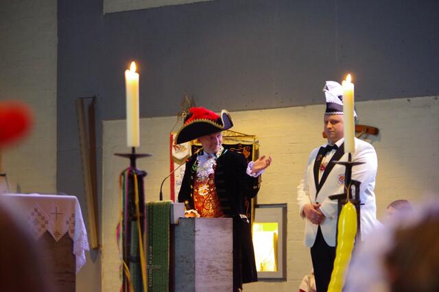 Prinz und Vizepräsident bei ihren Dankesworten | Foto: Michael Schäfer