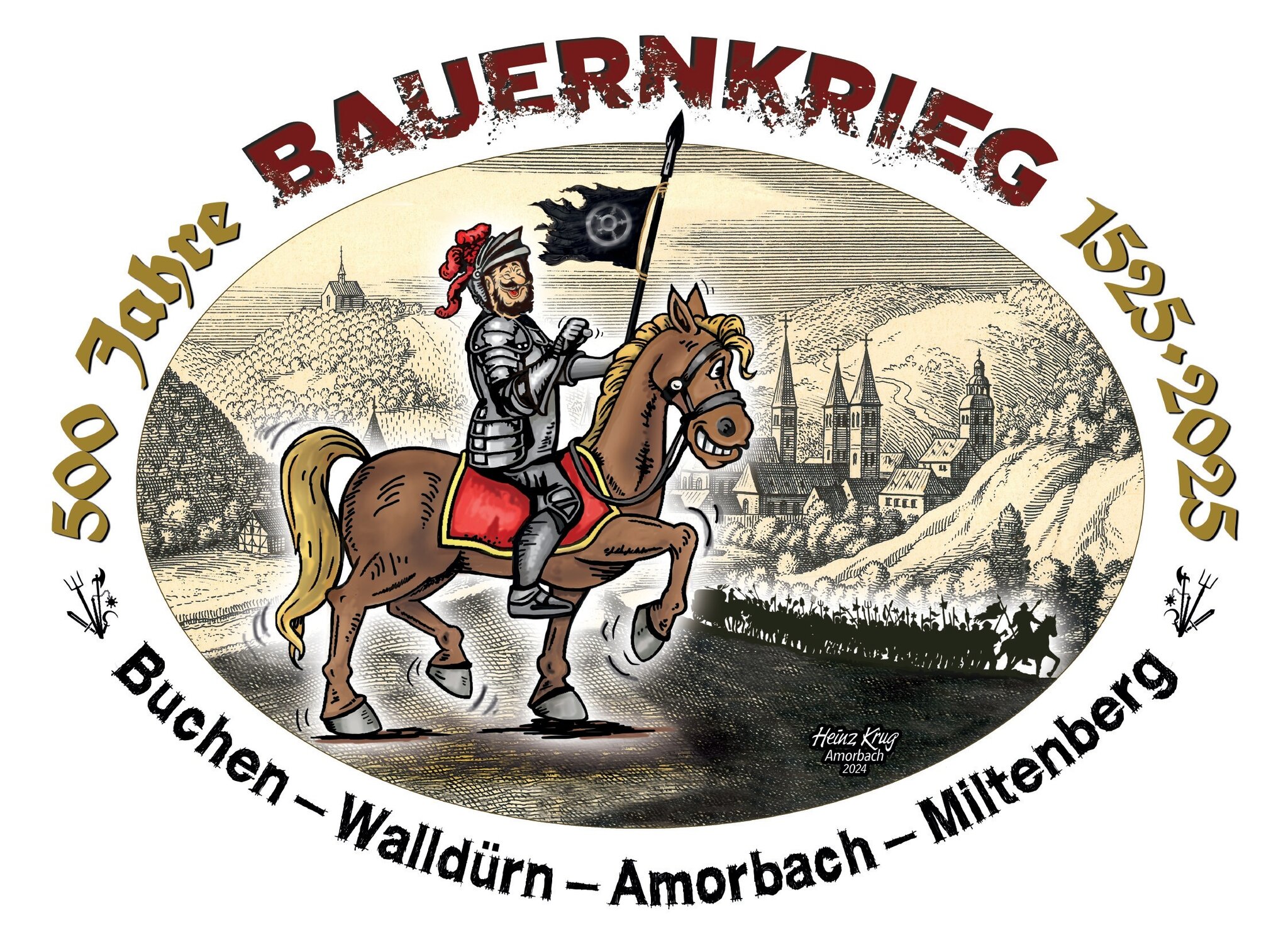 500 Jahre Bauernkrieg: Der Bauernkrieg im Odenwald - Miltenberg