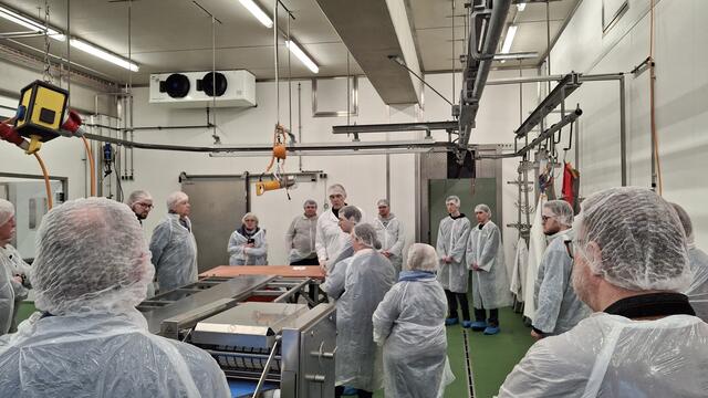 Führung durch Firmenchef Christof Eck. | Foto: Martin Oettinger