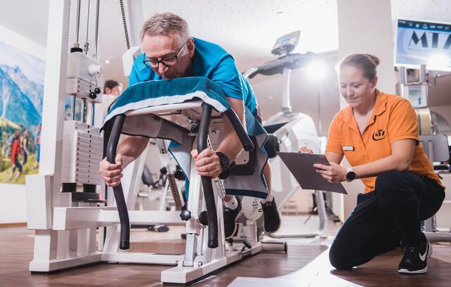 Gemeinsame Formulierung realistischer und motivierender Trainingsziele: MTZ Großwallstadt