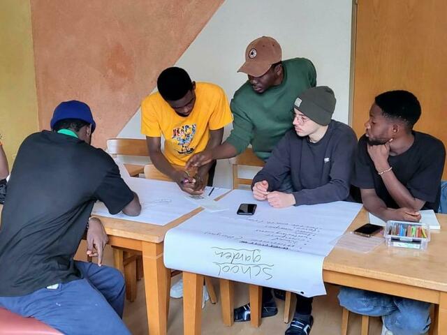 Projektarbeit in Teams | Foto: The Rising Lions e.V.