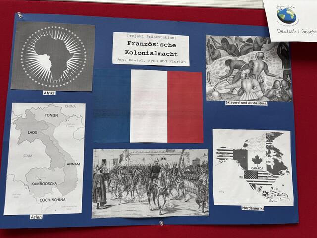 Projektarbeit zum Thema Kolonialismus | Foto: Brigitte Hartung-Bretz