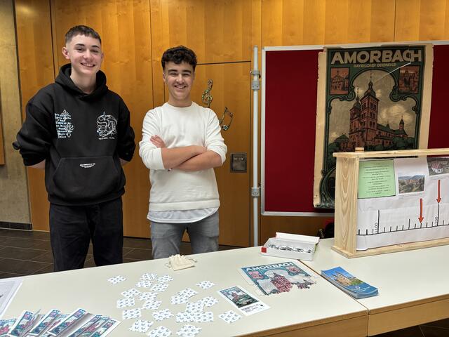 Projektarbeit zum Thema Amorbach | Foto: Brigitte Hartung-Bretz