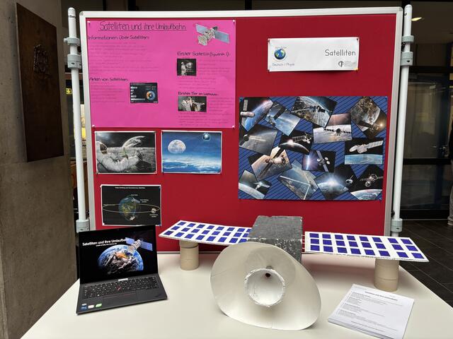 Projektarbeit zum Thema Satelliten | Foto: Brigitte Hartung-Bretz