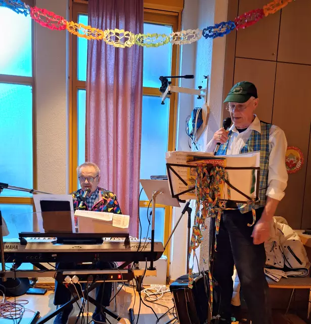 Musik-Duo Otto Arnold und Richard Weinert