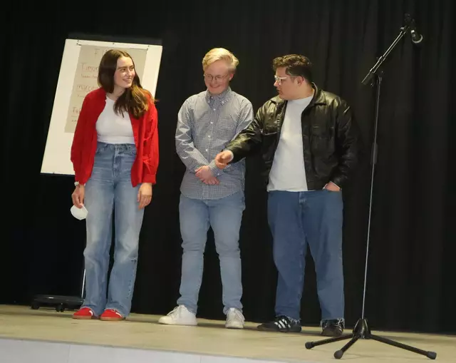 Die drei Finalisten! | Foto: Thum