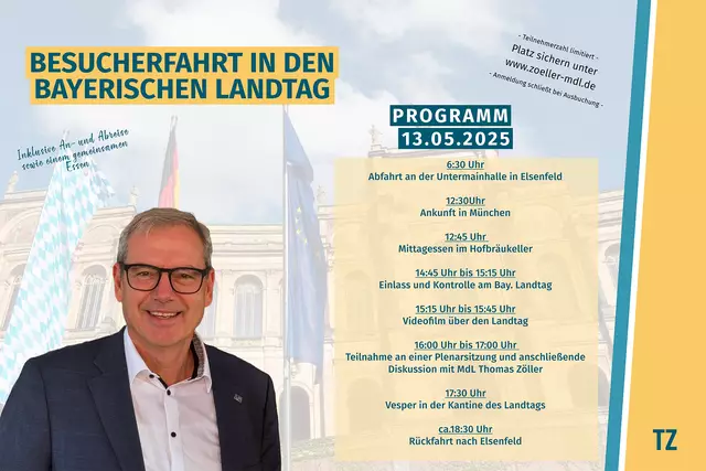 Programm der Besucherfahrt | Foto: Bürgerbüro