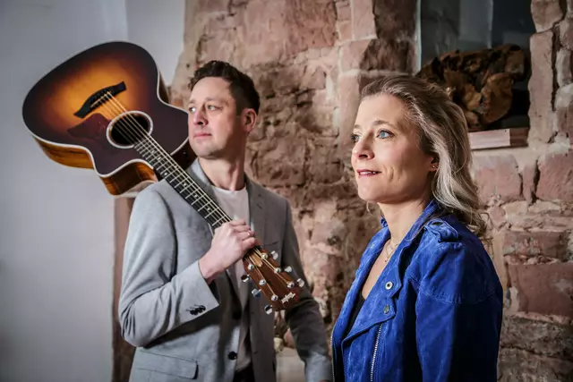 Das Musik-Duo Tones unlimited: Jörg Thamm und Nina Kosel | Foto: Tones unlimited