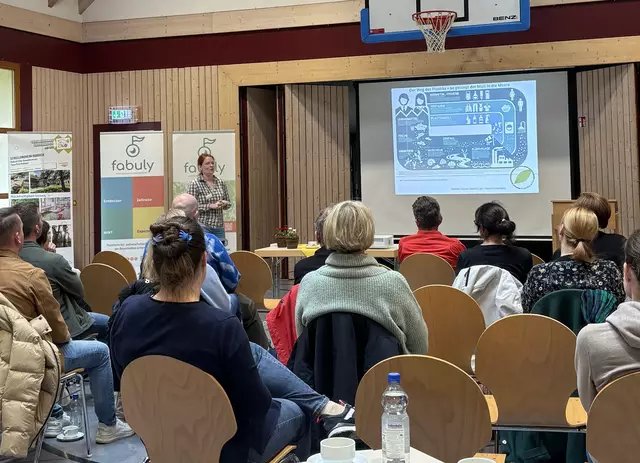 Referentin Julia Groothedde auf dem Netzwerktreffen von fabuly | Foto: LAG Main4Eck Miltenberg e.V.