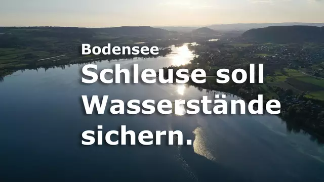 Am 01.04.2025 findet eine Konferenz zur Regulierung der Wasserstände des Bodensee in Stein am Rhein statt  | Foto: Frei von Rechten Dritter 