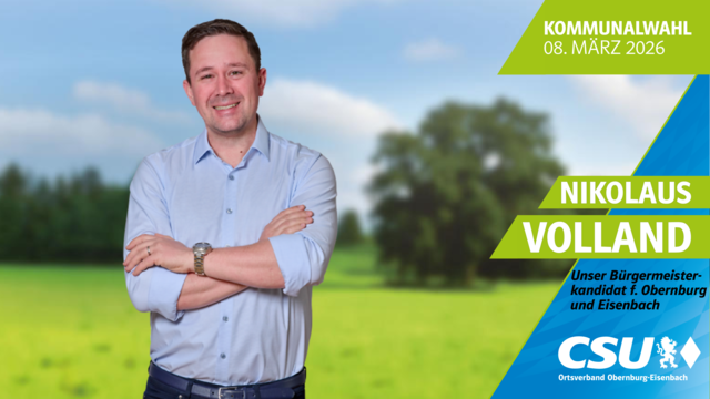 Nikolaus Volland soll CSU-Bürgermeisterkandidat in Obernburg werden. | Foto: Fotografin: Anna Hornstein